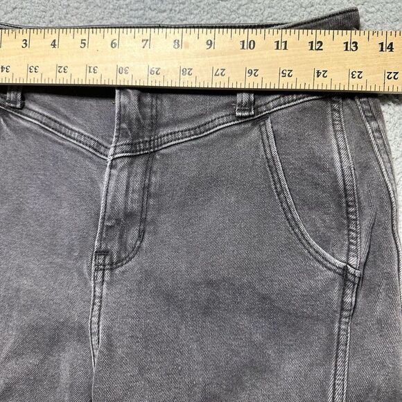 Hollister Jeans‎ Womens 3R 26 Blue Distressed Ultra High Rise Mom Jeans - Picture 2 of 10